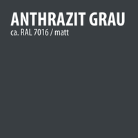 2in1 Express Deckfarbe anthrazitgrau 2,5 L 2- er Set