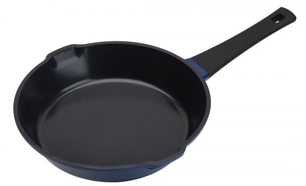 Casa Royale Pfanne Elverum - ø ca. 24 cm, blau-schwarz