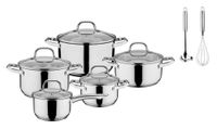 Edelstahl Kochtopf-Set Trentino 12tlg.