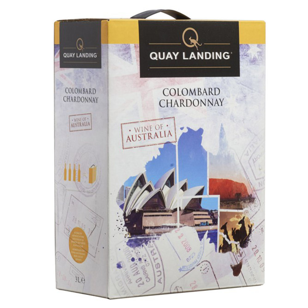 Quay Landing Colombard Chardonnay trocken Bag in Box 3 Liter Quay Landing Norma24 DE