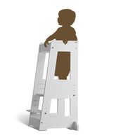tiSsi® Lernturm FELIX , Entdeckertum mitwachsend weiß
