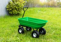 Gartenwagen 75L, ca. 110 x 51 x 91 cm – Grün