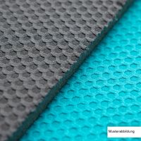 Fitnessmatte mit Textilbeschichtung Hellblau