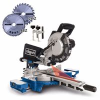 Kapp-, Zug- und Gehrungssäge HM2000 SE Inklusive 24 Z und 48 Z HW-Sägeblatt