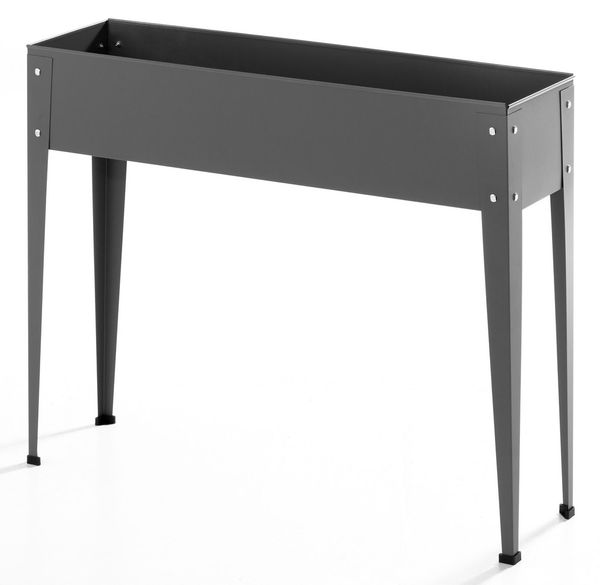 Metall-Hochbeet, ca. 60 x 27 x 45 cm - Anthrazit