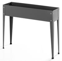 Metall-Hochbeet, ca. 60 x 27 x 45 cm - Anthrazit