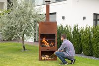 Westmann Grill und Gartenkamin rost