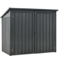 Mülltonnenbox mit Abdeckung