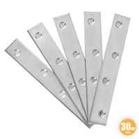 Kraft Werkzeuge Flachverbinder, je ca. 100 x 15 mm - 30er-Set