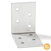 Winkelverbinder, je ca. 50 x 50 x 35 mm - 12er-Set