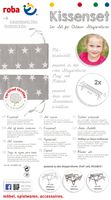 Bankkissenset 'Little Stars', PU-beschichtet, passend zu Sitzgarnituren 'Picknick' und 'Play'