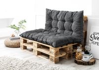 Chillkissen 2er Pack, ca. 70 x 120 cm, Anthrazit