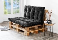 Chillkissen 2er Pack, ca. 70 x 120 cm, Schwarz