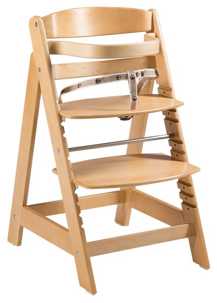 Treppenhochstuhl 'Sit Up Click', mitwachsend, innovativer Klickverschluss, Holz, naturfarben