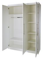Kleiderschrank „Maren“ 3-türig, weißer Babyzimmerschrank, Drehtürenschrank, Babymöbel