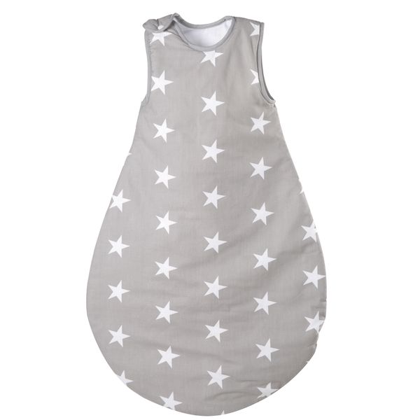 Schlafsack 'Little Stars', 90cm, ganzjährig, aus atmungsaktiver Baumwolle, unisex