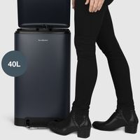 Treteimer 40L, N°871, Dunkelblau