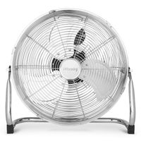 Bodenventilator 45cm Durchmesser JOE32, Silber