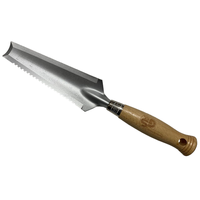 Multifunktionsschaufel mit Skala und Sägekante, ca. 340 mm – Natur