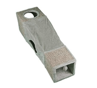 Spieltunnel grau-natur
