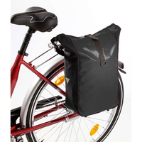 Tarpaulin Fahrradtasche - schwarz