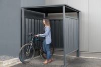 Westmann Fahrrad- und Raucherunterstand anthrazit 180x200 cm