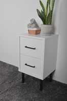 Möbelfuß 4er-Set matt-schwarz Ø30X100