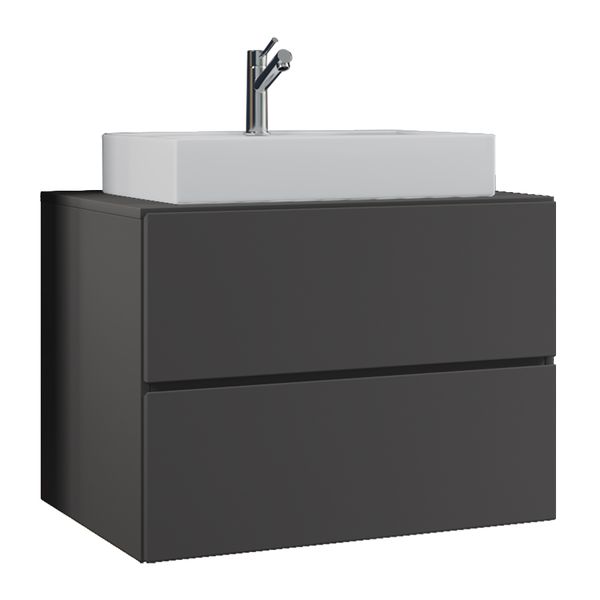 Badblock Lendas S 80cm Unterschrank Anthrazit