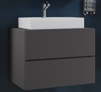 Badblock Lendas S 80cm Unterschrank Anthrazit