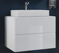 Badblock Lendas S 60cm Unterschrank Weiß