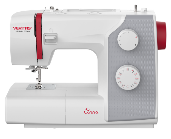 VERITAS Anna Nähmaschine 1-Stufen-Knopflochautomatik, 32 Stichprogramme