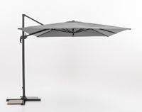 Alu Garten Sonnenschirm - ca. 270 x 270 cm, Anthrazit