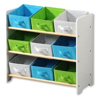 Aufbewahrungsregal für Kinder - weiß