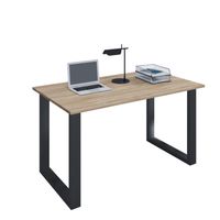 Schreibtisch Lona 110x50 U-Fußgestell Sonoma-Eiche/Schwarz