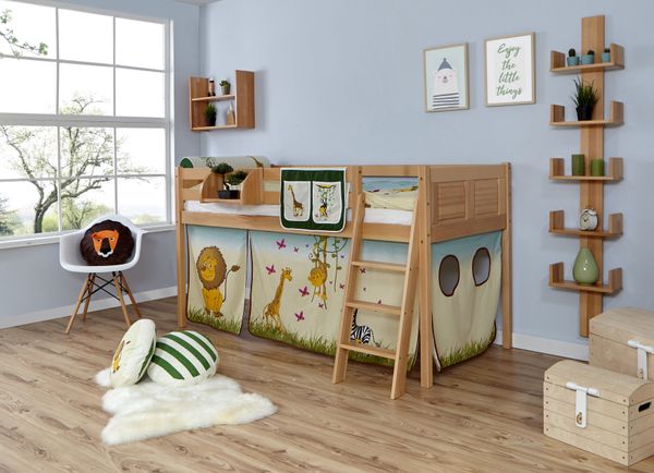 Hochbett Eric Country Buche Safari,A1