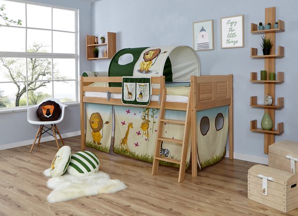 Hochbett Eric Country Buche Safari,A2