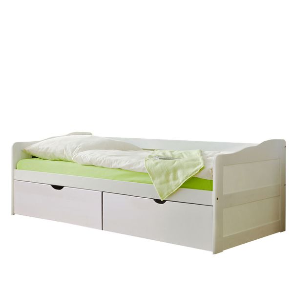 Sofabett mit Schubkasten Melanie weiß