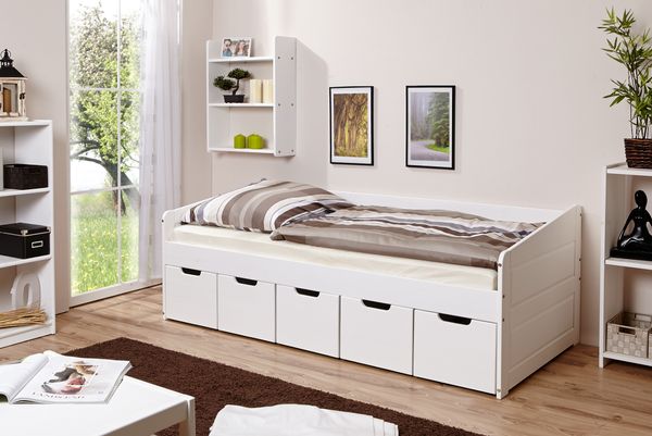 Sofabett Micki Var 2 - mit 5er Schubkästen -