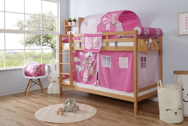Etagenbett Rene Buche Horse-Pink,A2