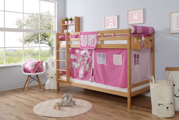 Etagenbett Rene Buche Horse-Pink,A1