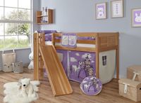 Podestbett Ekki Country Buche Horse-Lila,A1