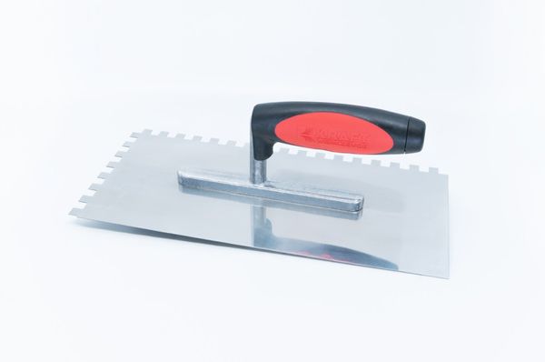 Trockenbau Glättekelle mit zwei gezahnten Seiten