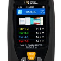 Kabellängen-Tester PCE-CLT 10