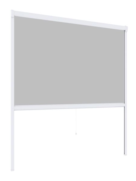 Insektenschutz Plus Rollo Fenster 160x160cm Weiß