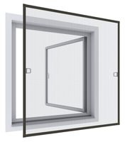 Insektenschutz -Fenster 130x150cm Anthrazit