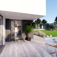 Magnetvorhang 110x210cm, Anthrazit