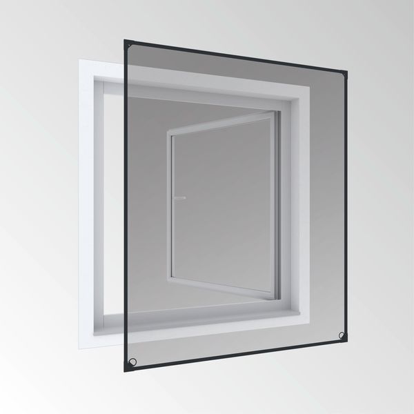 Magnetfenster 100x120cm anthrazit