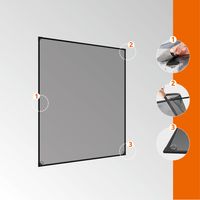 Magnetfenster 100x120cm anthrazit