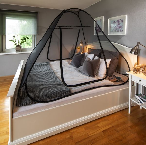 Pop-Up Mosquitonetz 140x220cm Anthrazit