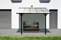 Westmann Aluminium Terrassendach Bruce schwarz 313x300 cm